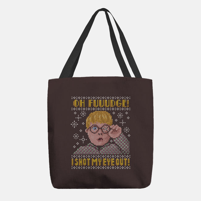 Oh Fuuudge!-none basic tote bag-kg07