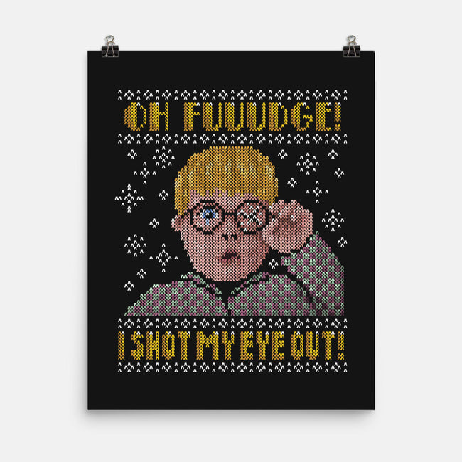 Oh Fuuudge!-none matte poster-kg07