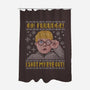 Oh Fuuudge!-none polyester shower curtain-kg07