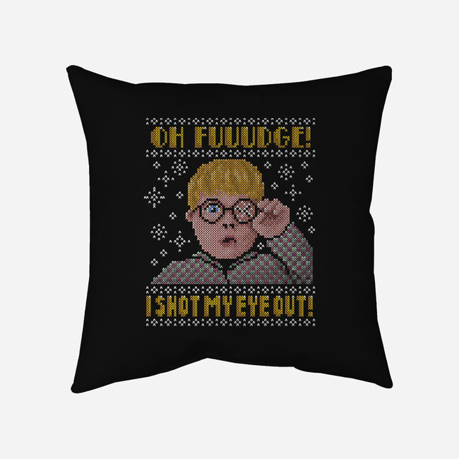 Oh Fuuudge!-none removable cover w insert throw pillow-kg07