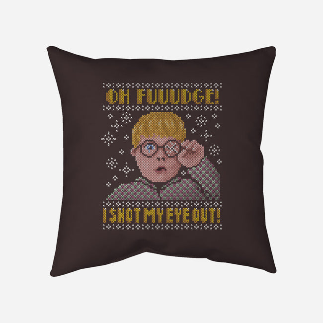 Oh Fuuudge!-none removable cover w insert throw pillow-kg07