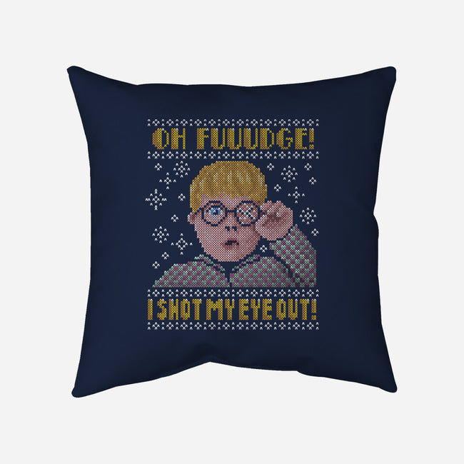 Oh Fuuudge!-none removable cover w insert throw pillow-kg07