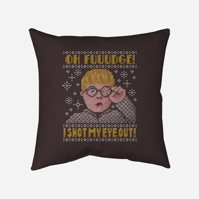 Oh Fuuudge!-none removable cover throw pillow-kg07