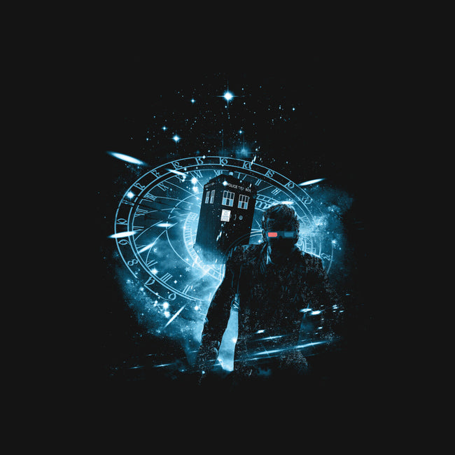 Running After Gallifrey-none polyester shower curtain-kharmazero