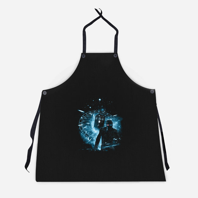 Running After Gallifrey-unisex kitchen apron-kharmazero