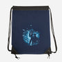 Running After Gallifrey-none drawstring bag-kharmazero
