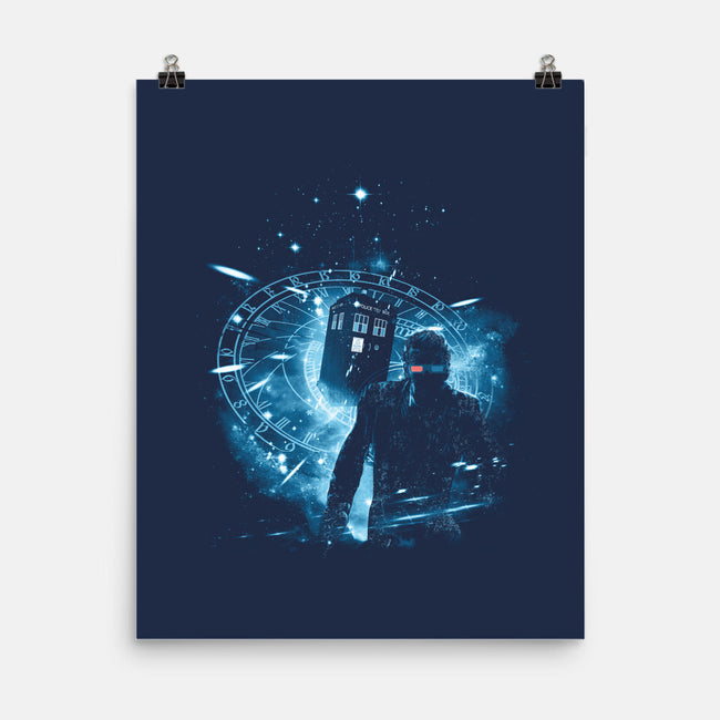 Running After Gallifrey-none matte poster-kharmazero