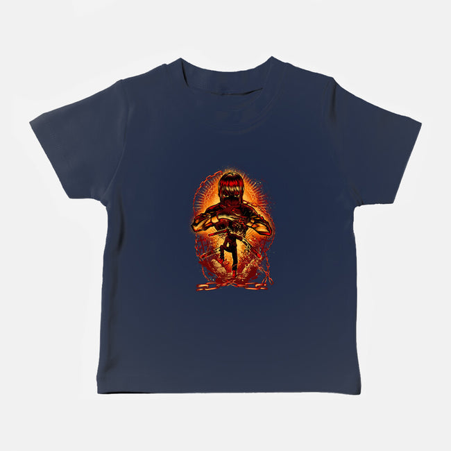 Public Devil Hunters-baby basic tee-hypertwenty