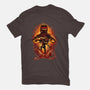 Public Devil Hunters-womens basic tee-hypertwenty