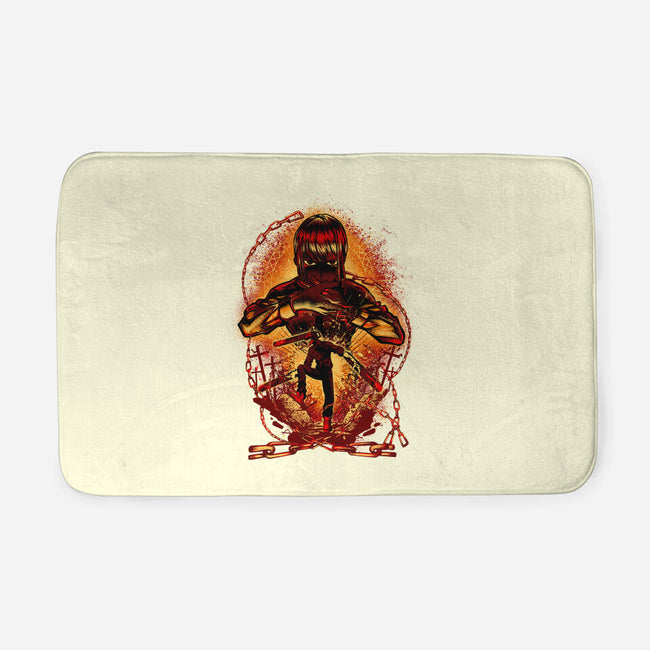 Public Devil Hunters-none memory foam bath mat-hypertwenty