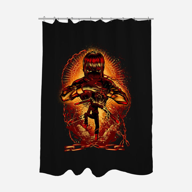 Public Devil Hunters-none polyester shower curtain-hypertwenty