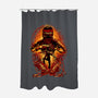 Public Devil Hunters-none polyester shower curtain-hypertwenty