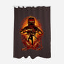 Public Devil Hunters-none polyester shower curtain-hypertwenty