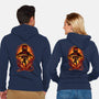 Public Devil Hunters-unisex zip-up sweatshirt-hypertwenty