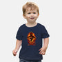 Public Devil Hunters-baby basic tee-hypertwenty