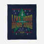 Live Long And Merry Xmas-none fleece blanket-Getsousa!