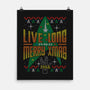 Live Long And Merry Xmas-none matte poster-Getsousa!