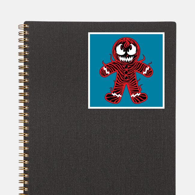 Gingerbread Symbiote-none glossy sticker-krisren28