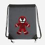 Gingerbread Symbiote-none drawstring bag-krisren28