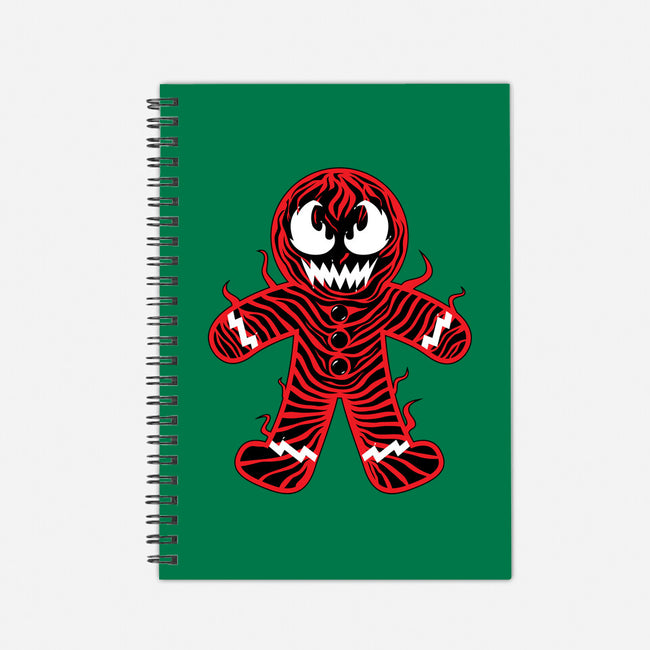 Gingerbread Symbiote-none dot grid notebook-krisren28