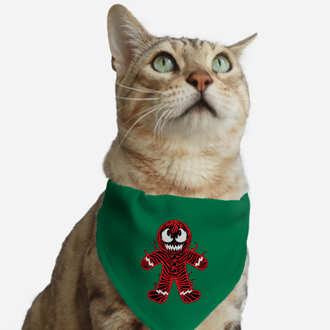 Gingerbread Symbiote-cat adjustable pet collar-krisren28