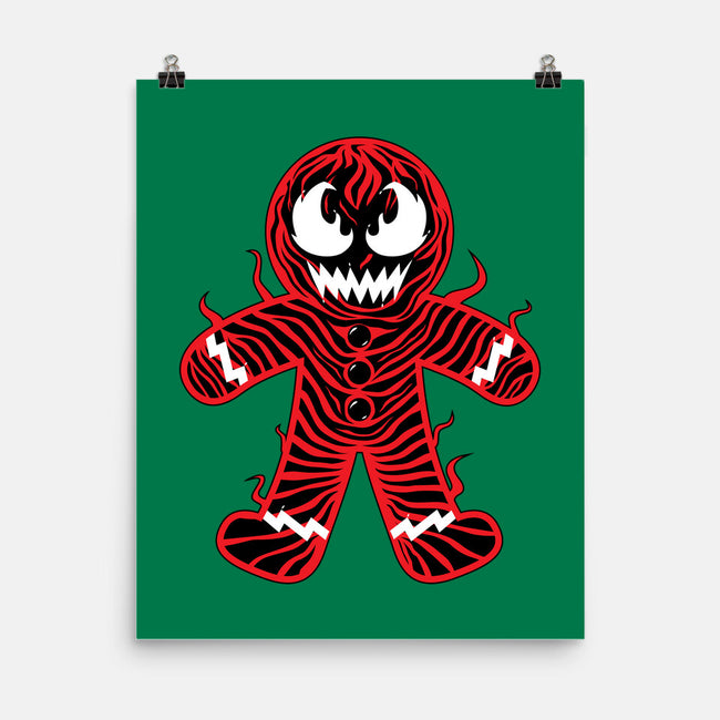 Gingerbread Symbiote-none matte poster-krisren28