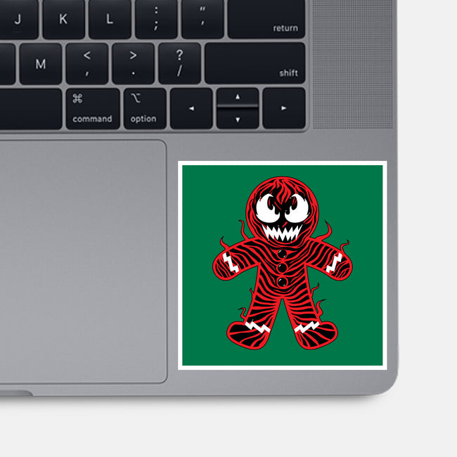 Gingerbread Symbiote-none glossy sticker-krisren28