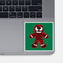 Gingerbread Symbiote-none glossy sticker-krisren28