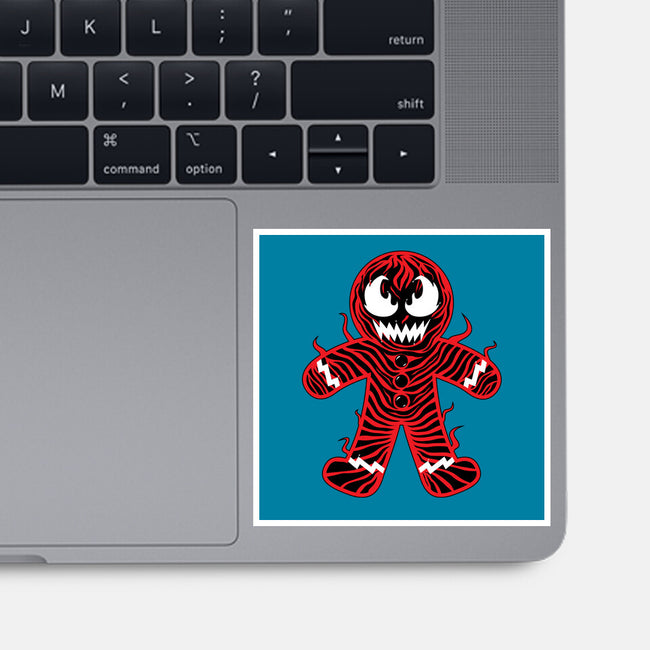 Gingerbread Symbiote-none glossy sticker-krisren28