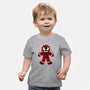 Gingerbread Symbiote-baby basic tee-krisren28