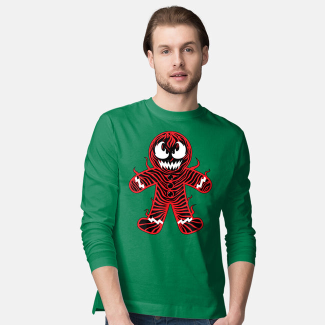 Gingerbread Symbiote-mens long sleeved tee-krisren28