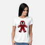 Gingerbread Symbiote-womens basic tee-krisren28