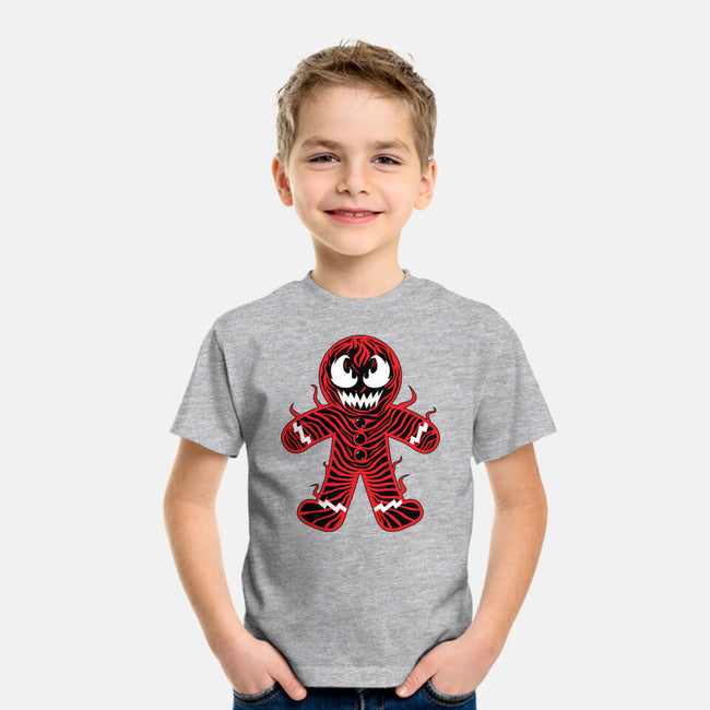 Gingerbread Symbiote-youth basic tee-krisren28