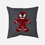 Gingerbread Symbiote-none removable cover w insert throw pillow-krisren28