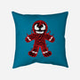 Gingerbread Symbiote-none removable cover w insert throw pillow-krisren28