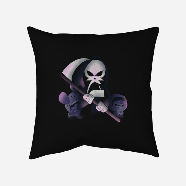 The Grim Adventures-none removable cover w insert throw pillow-Claudia