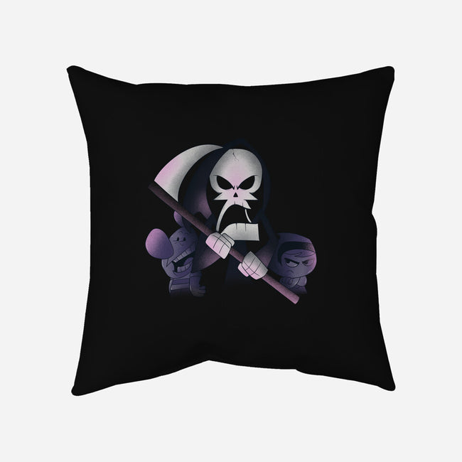 The Grim Adventures-none removable cover throw pillow-Claudia