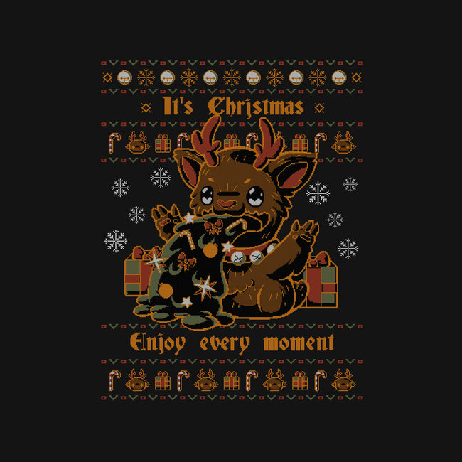 Enjoy Christmas-cat basic pet tank-xMorfina