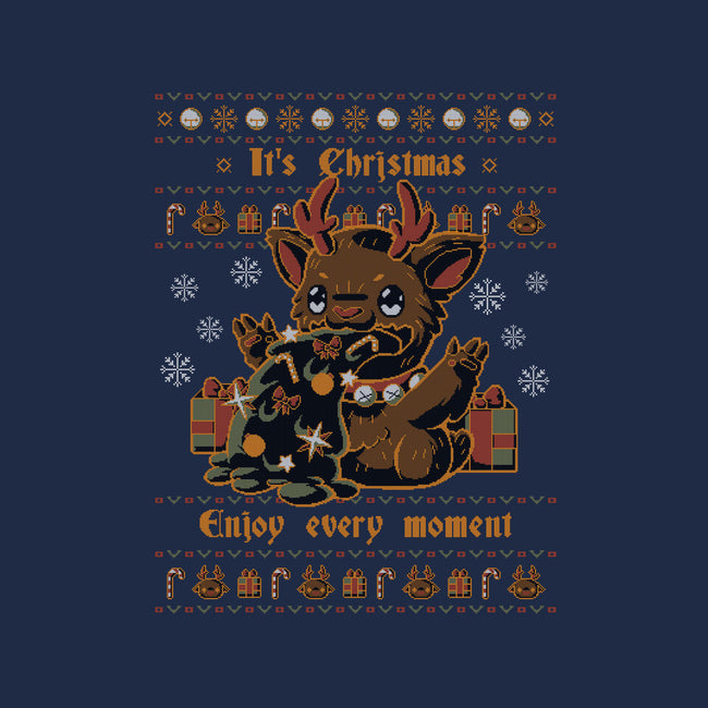 Enjoy Christmas-cat basic pet tank-xMorfina