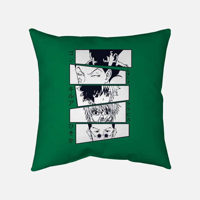 Hunter Crew-none removable cover w insert throw pillow-Rudy