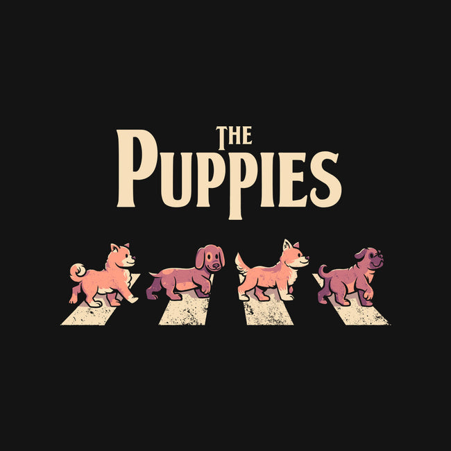 The Puppies-none stretched canvas-eduely