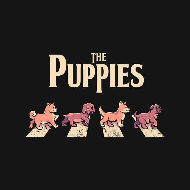 The Puppies-none removable cover w insert throw pillow-eduely