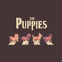 The Puppies-none polyester shower curtain-eduely