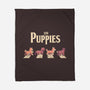 The Puppies-none fleece blanket-eduely