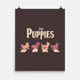 The Puppies-none matte poster-eduely