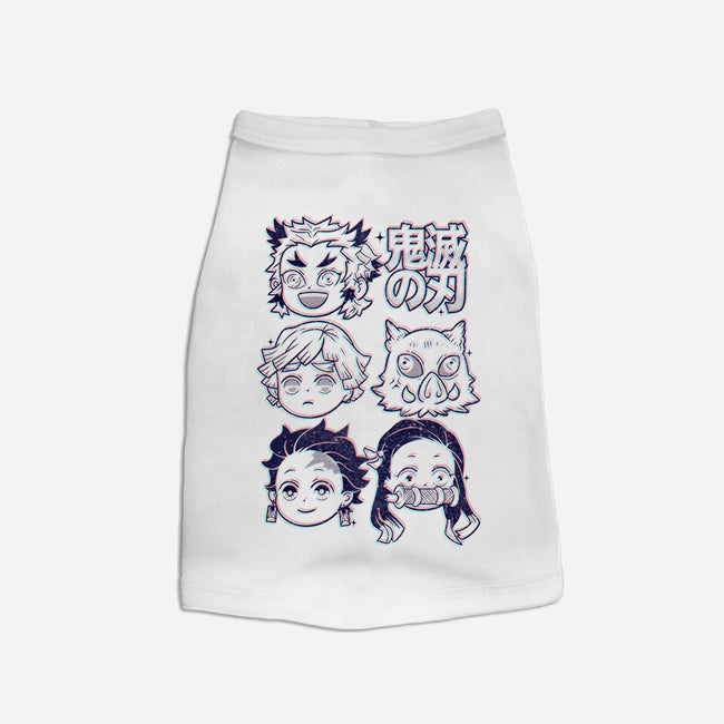 Cute Slayers-dog basic pet tank-Douglasstencil