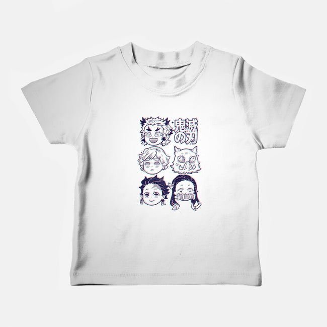 Cute Slayers-baby basic tee-Douglasstencil