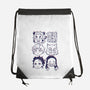 Cute Slayers-none drawstring bag-Douglasstencil