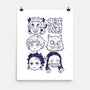 Cute Slayers-none matte poster-Douglasstencil