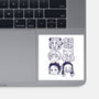 Cute Slayers-none glossy sticker-Douglasstencil